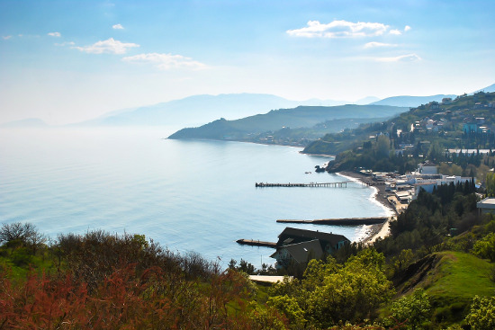 Курорт Алушта. Малореченское (Крым)